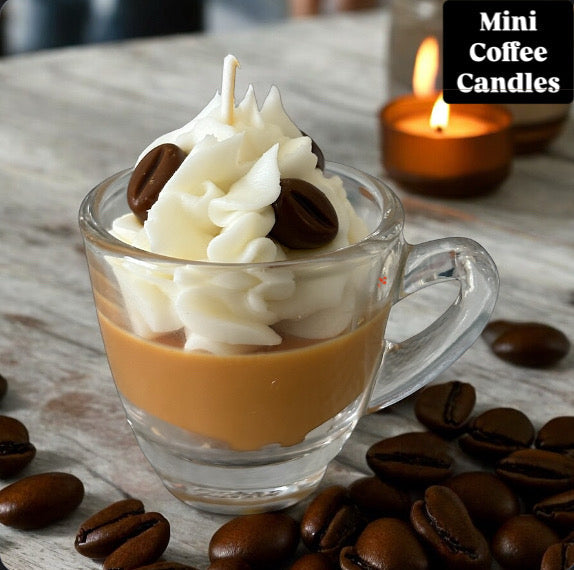 Mini Coffee Mug Candles