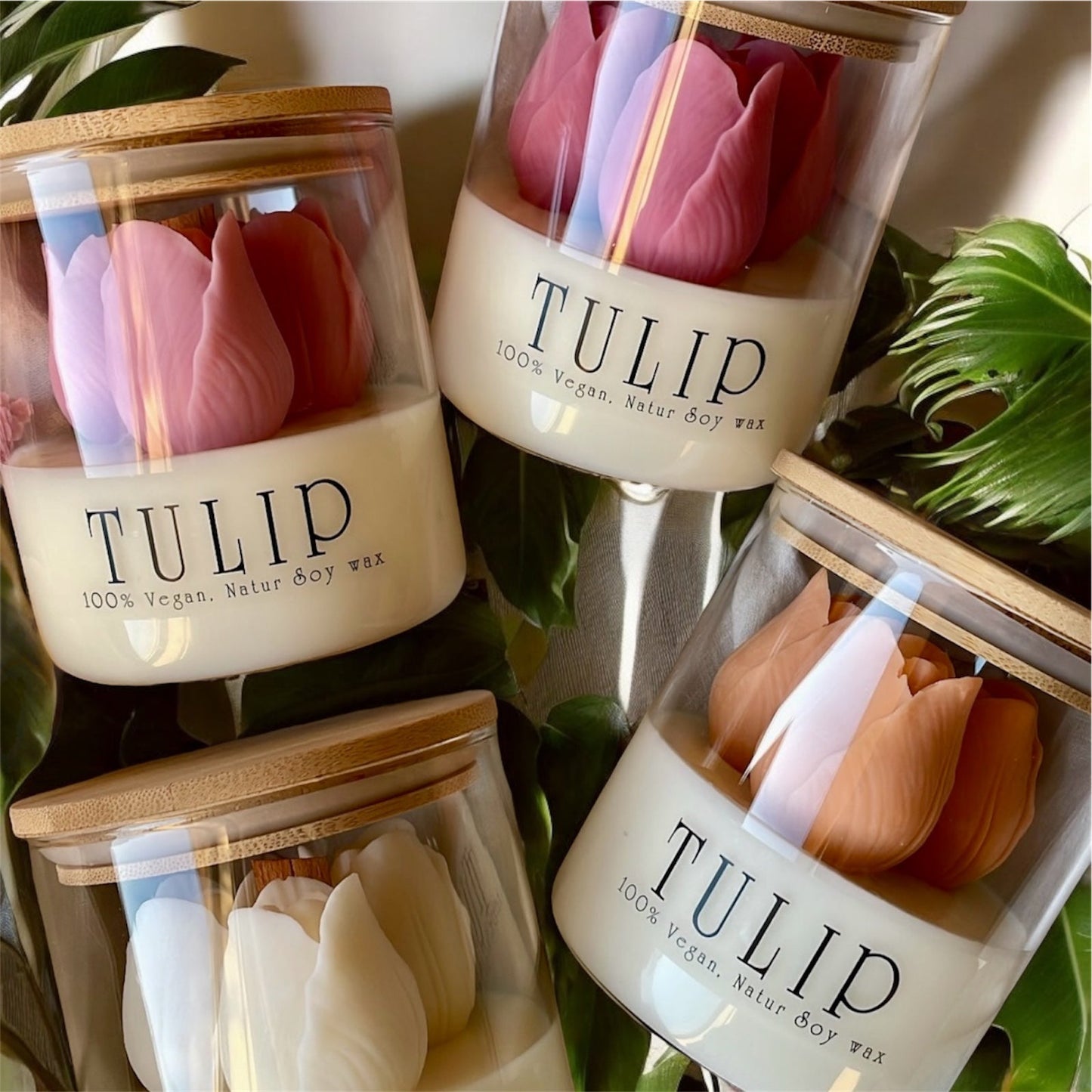 Tulip Bouquet Soy Candle