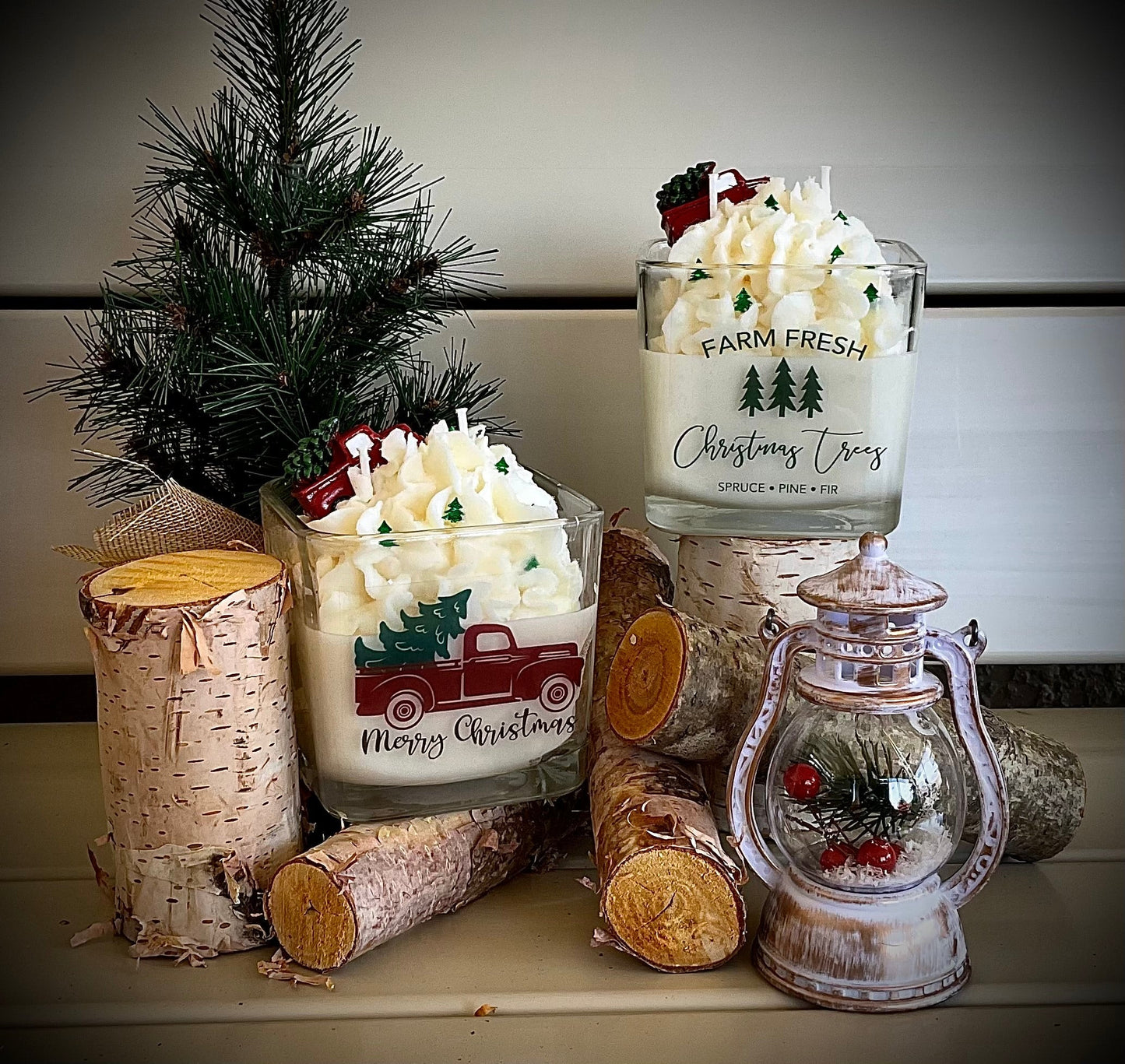 Holiday Truck Soy Wax Candle