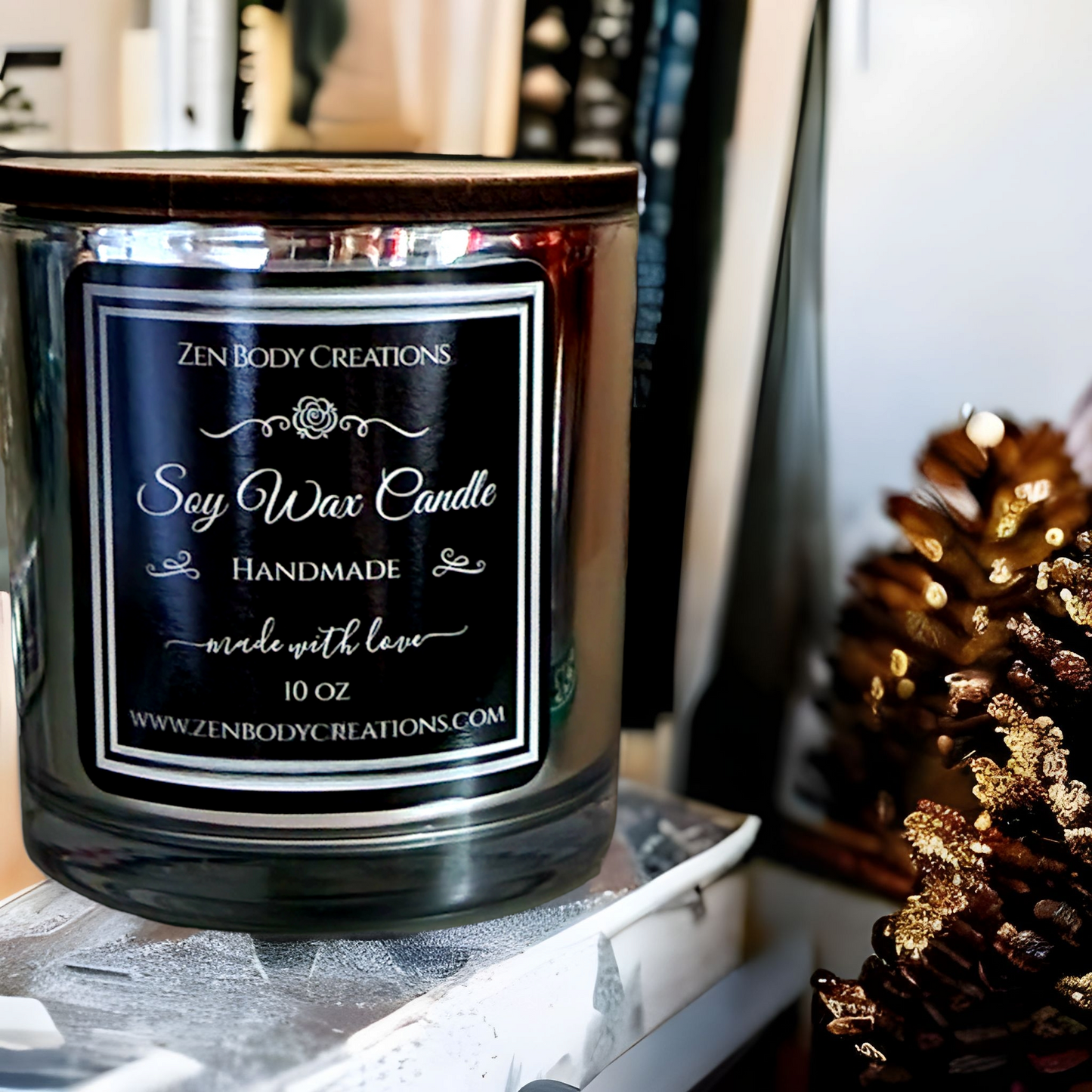 Luxe Collection soy wax candle