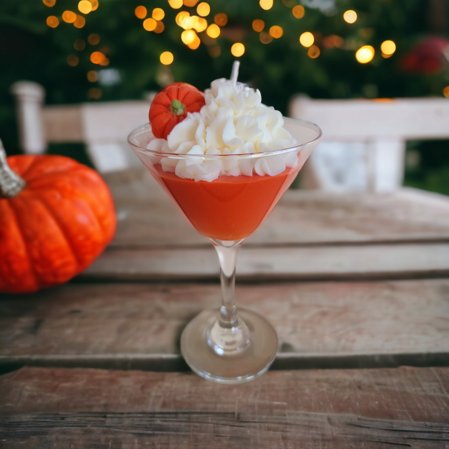 Pumpkin Martini Scented Soy Wax Candle
