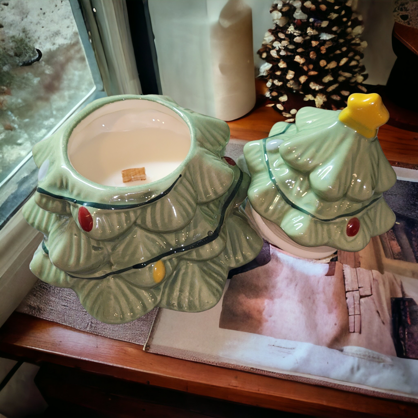 Holiday Tree Soy Wax Candle