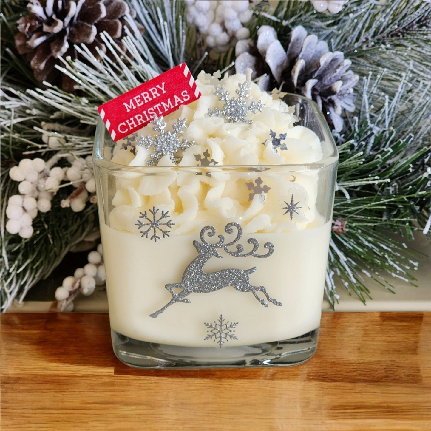 Reindeer Festive Soy Candle
