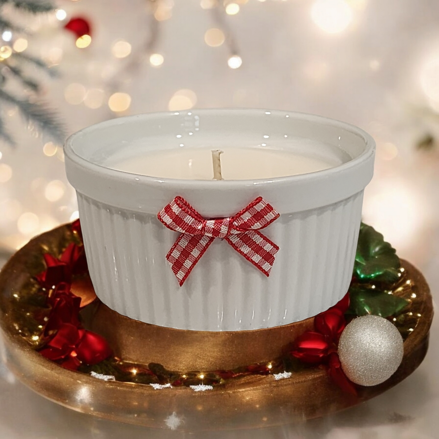 Holiday Ramekin Soy Candle