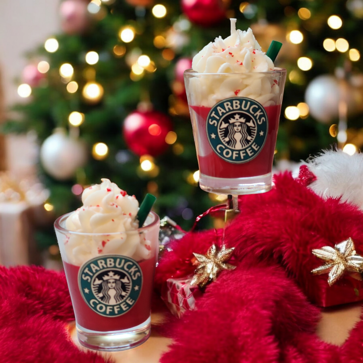 Holiday cafe soy candle (5oz)