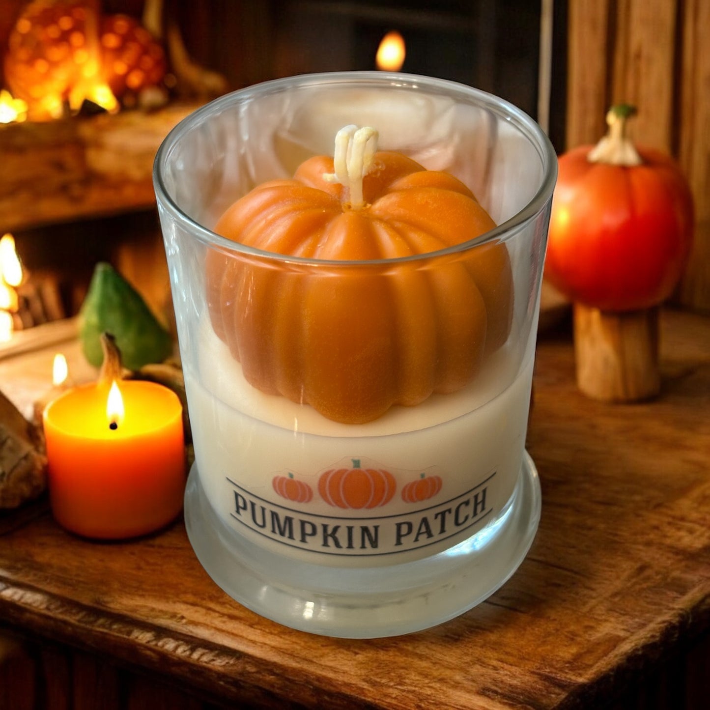 Pumpkin Patch Candle | Pumpkin Fall Candle | Handmade Soy Wax Candle | Autumn Home Decor | Pumpkin Lover Gift | Farmhouse Fall Decor | Cozy Fall Candle