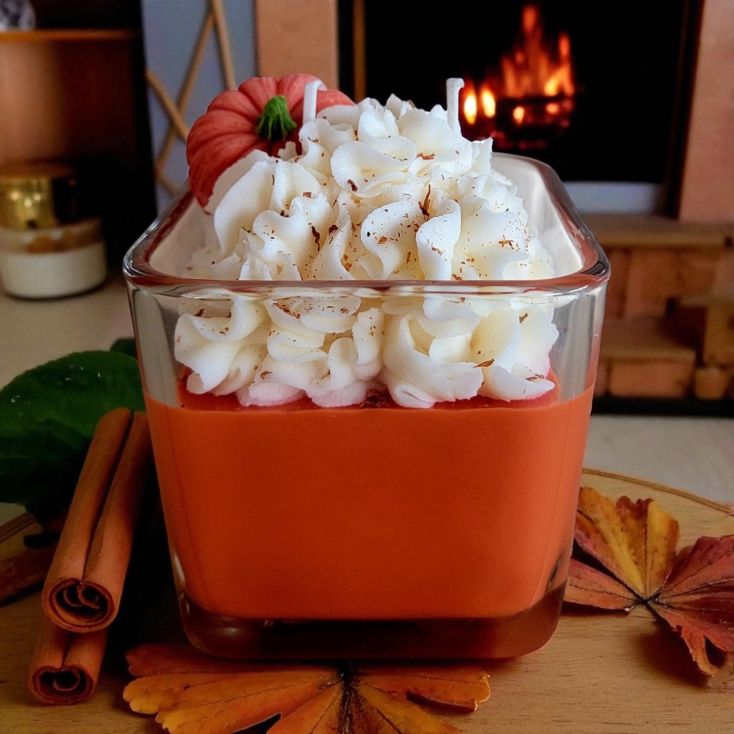 Pumpkin Scented Soy Wax Candle