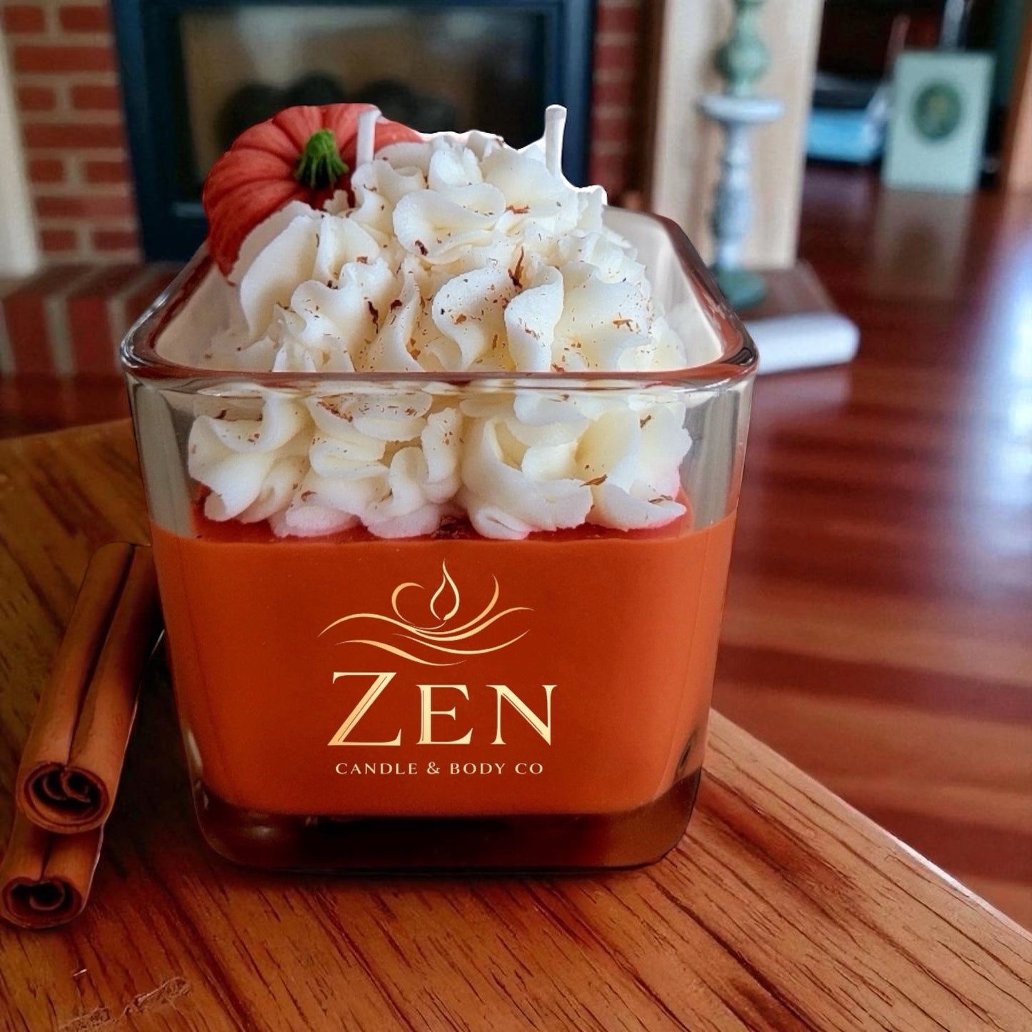 Pumpkin Scented Soy Wax Candle
