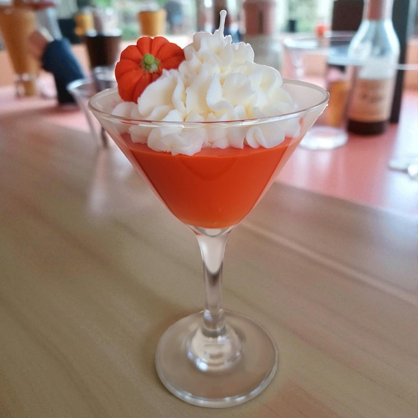 Pumpkin Martini Scented Soy Wax Candle