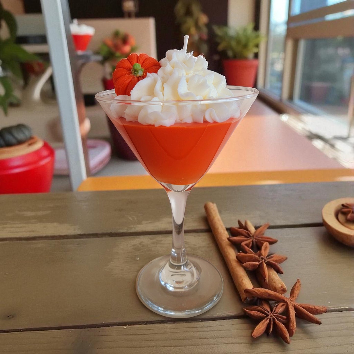 Pumpkin Martini Scented Soy Wax Candle