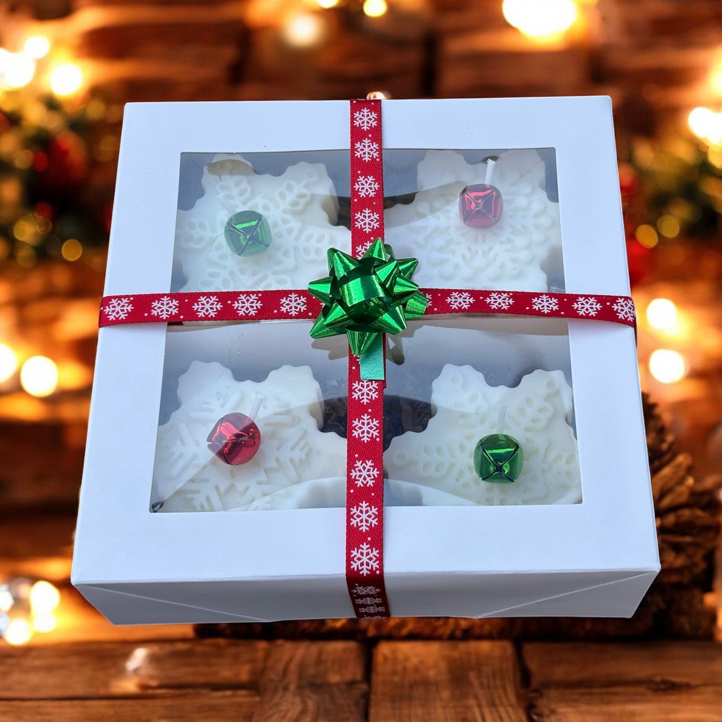 Snowflake Candles Giftset