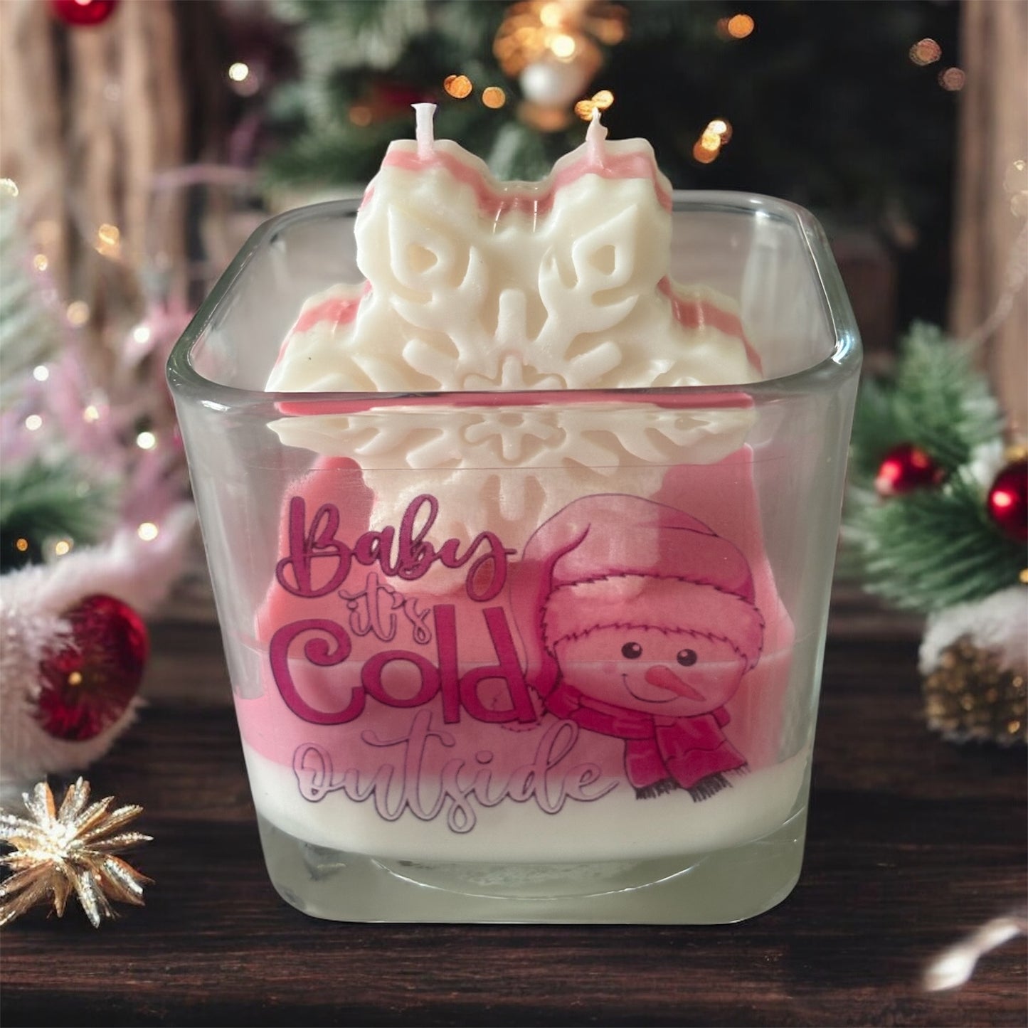 Baby It’s Cold Outside Candle – Pink Collection