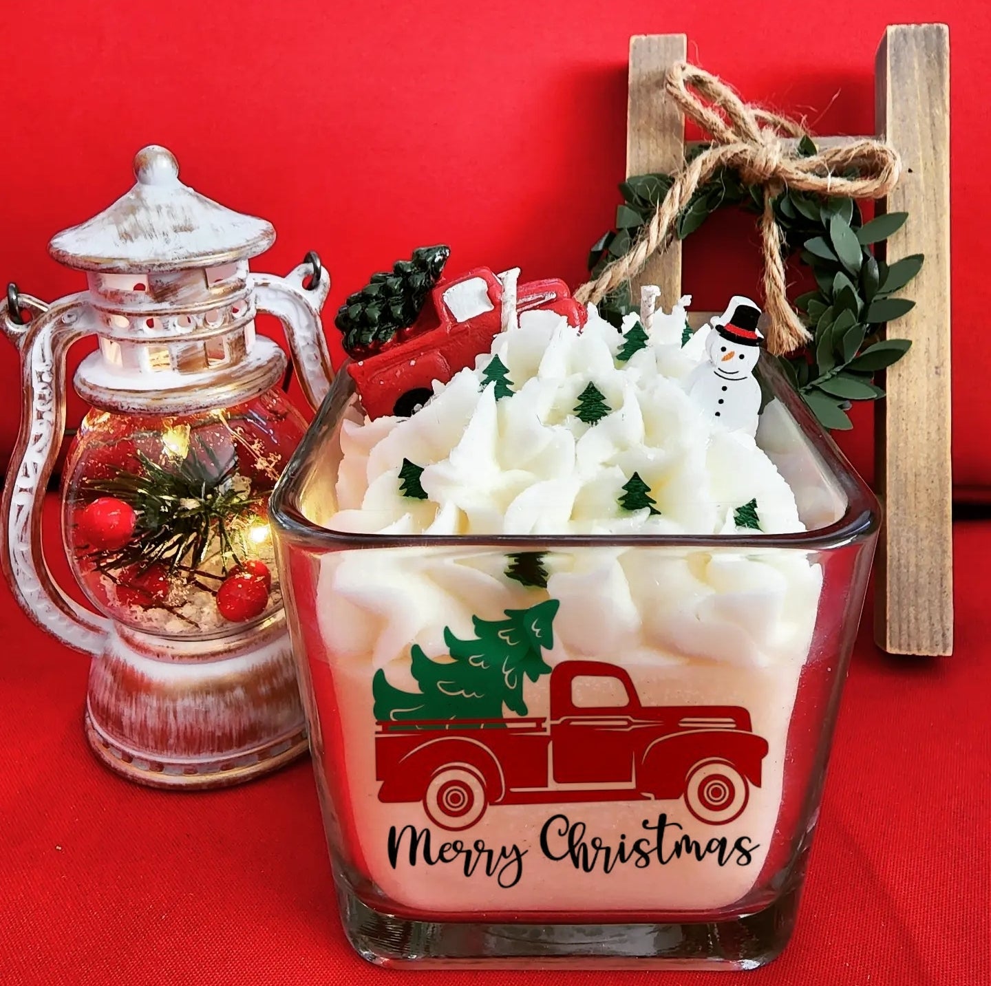 Holiday Truck Soy Wax Candle