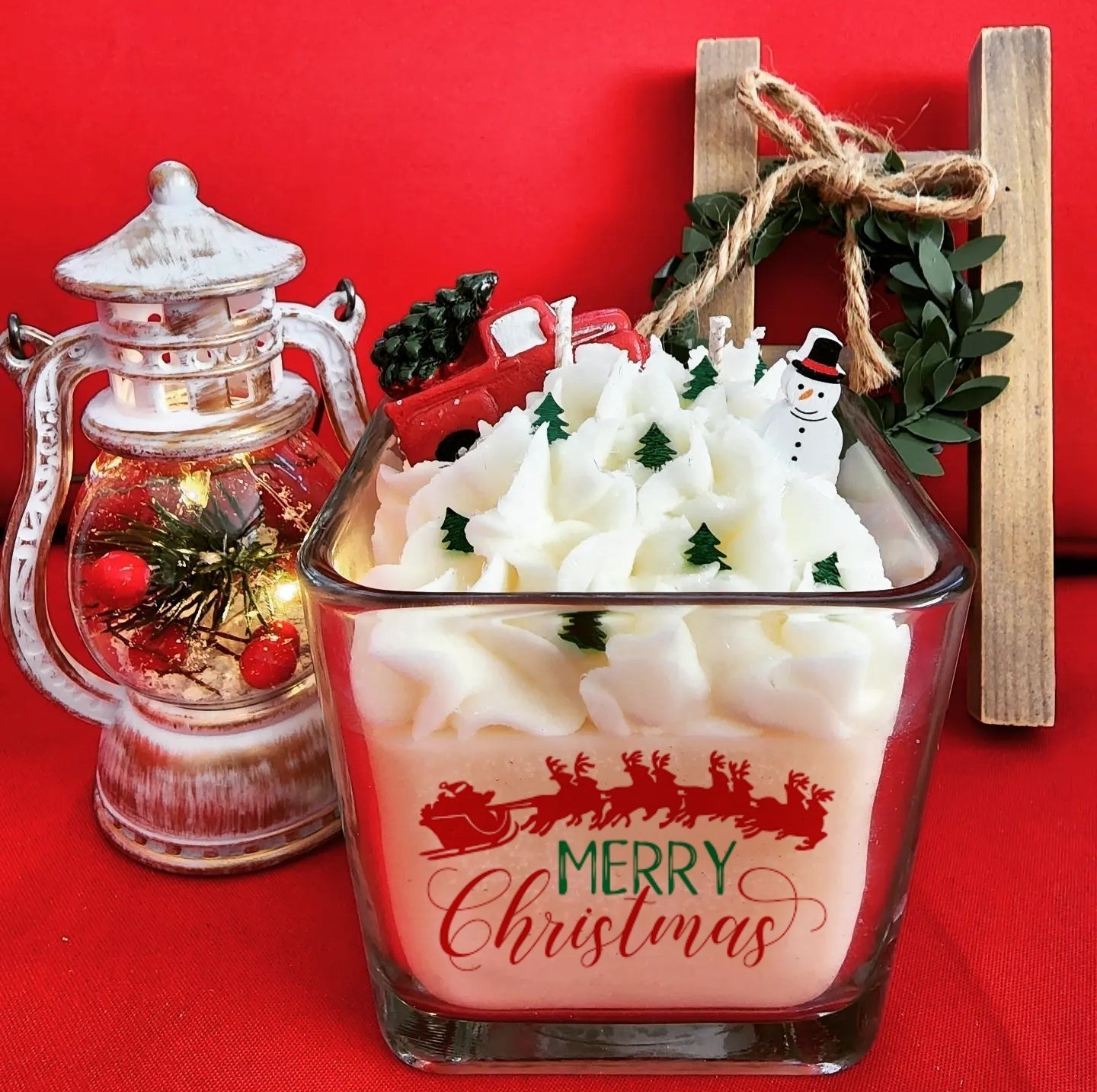 Holiday Truck Soy Wax Candle