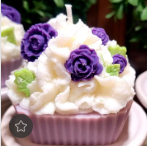Cupcake candle (with giftbox)