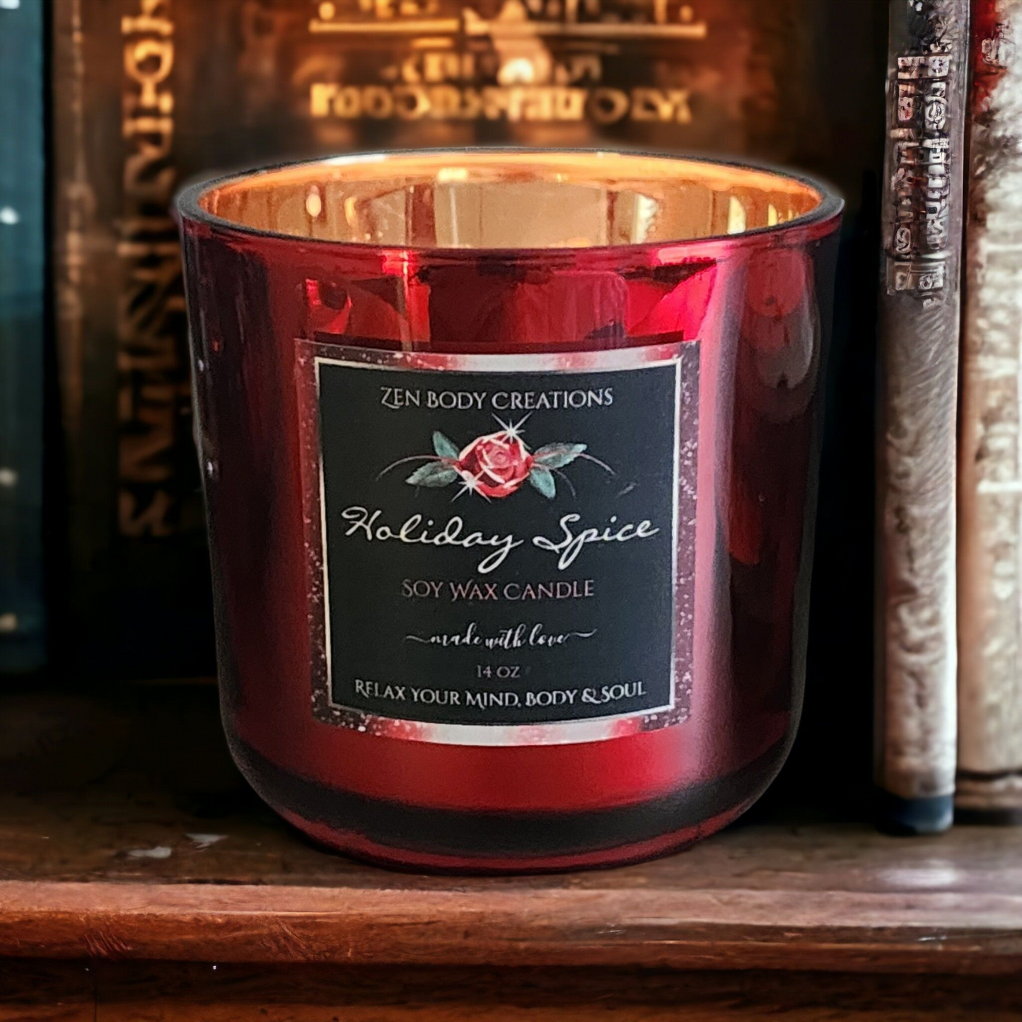 Luxe Holiday Soy Wax Candle