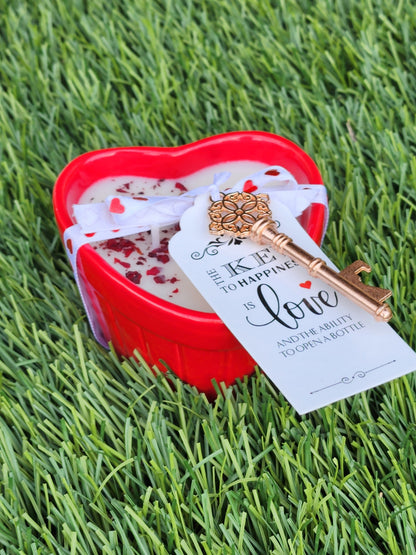Heart Shape Soy Candle