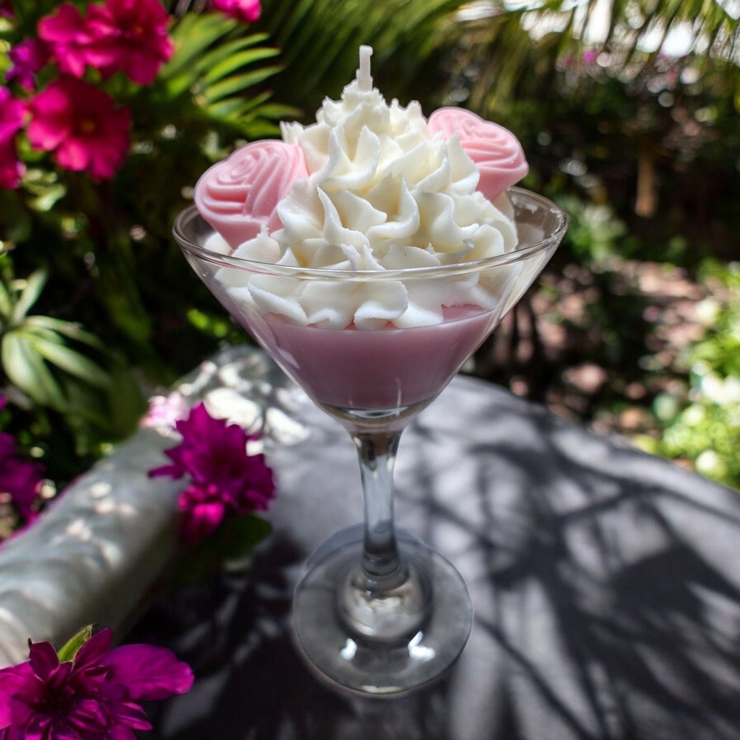 Martini Theme Soy Wax Candle