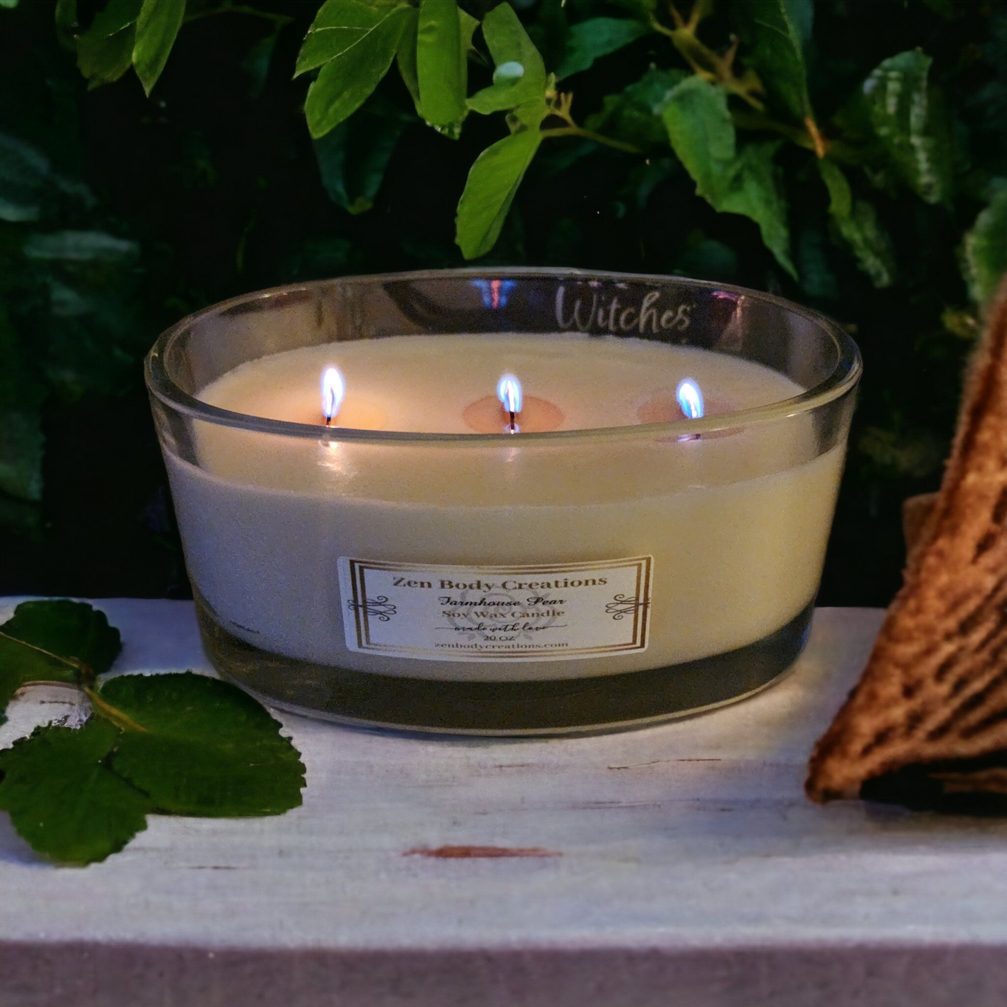 Elegant Oval Jar Soy Candle