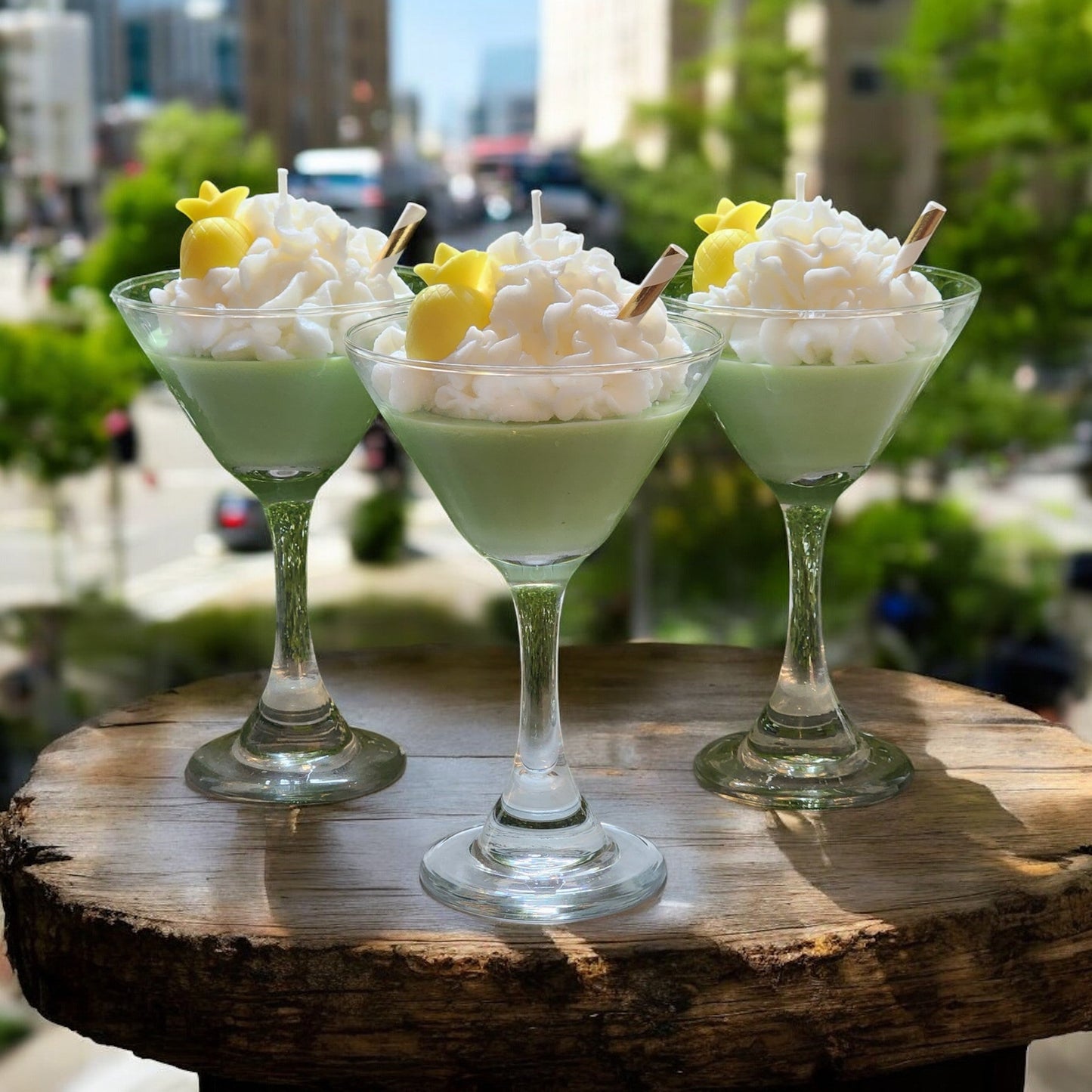 Pineapple Martini soy wax candle