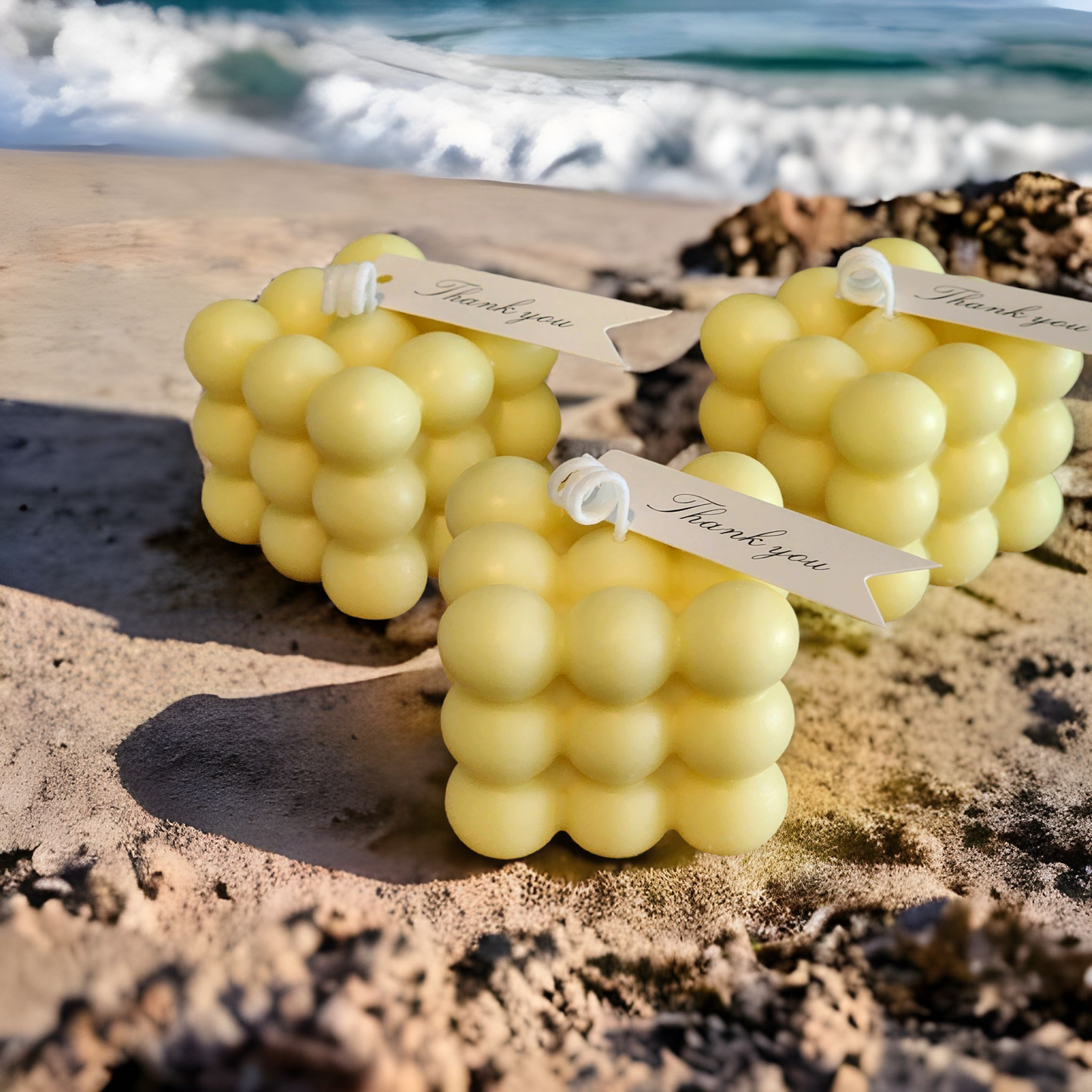 Bubble Cube Soy Candle