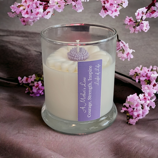 Daisy Themed Soy Candles
