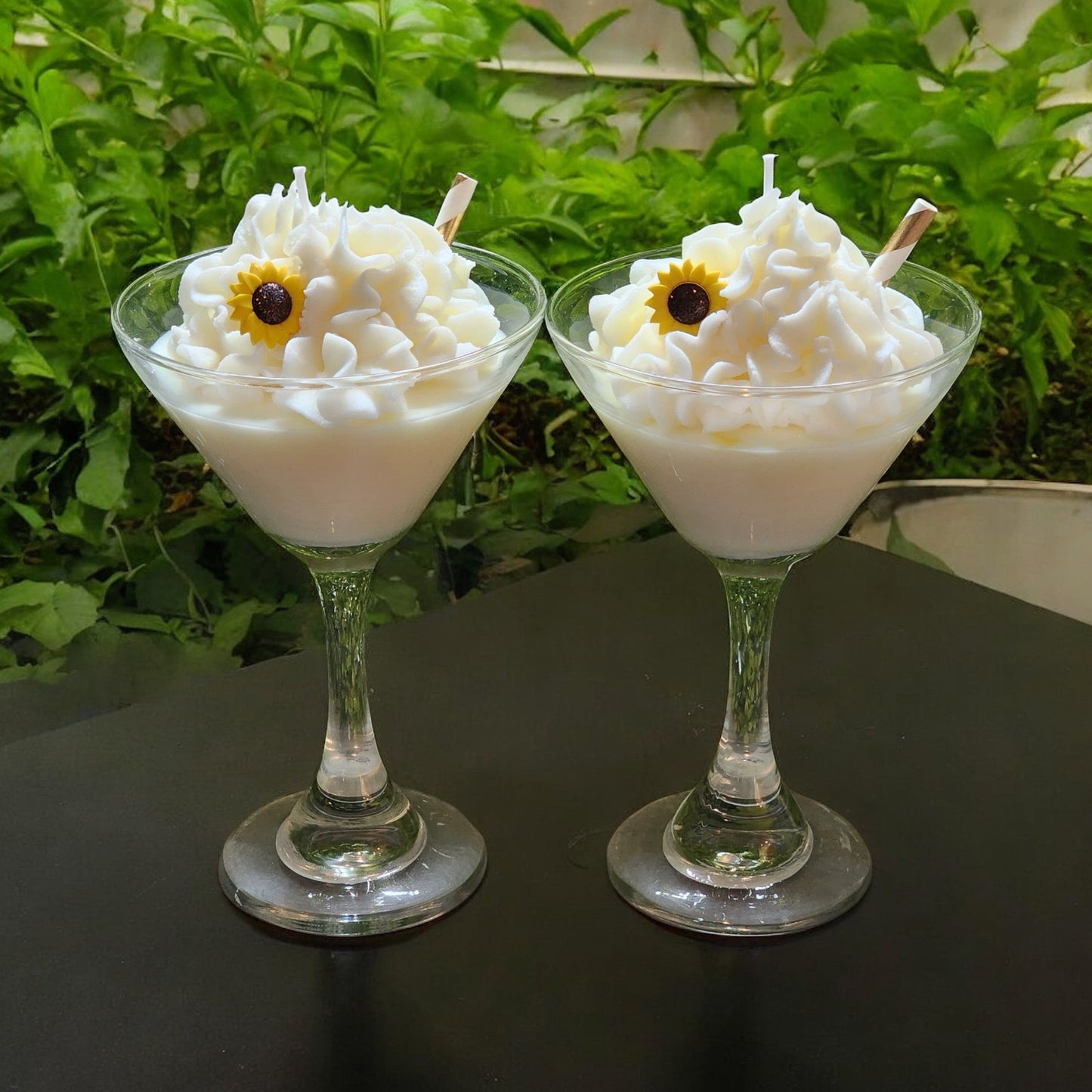 Sunflower Martini Soy Wax Candle