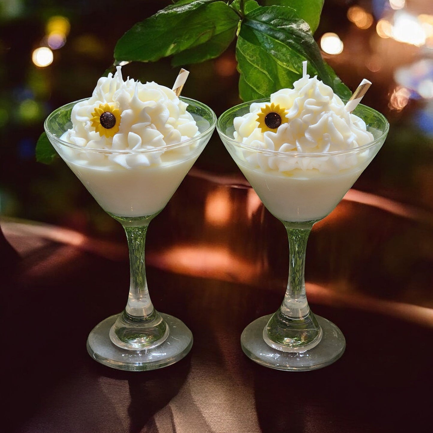 Sunflower Martini Soy Wax Candle