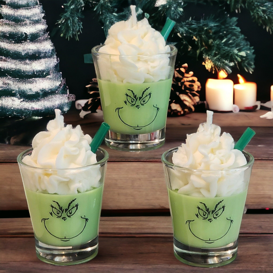 The Grinch Cafe Themed Soy Candle