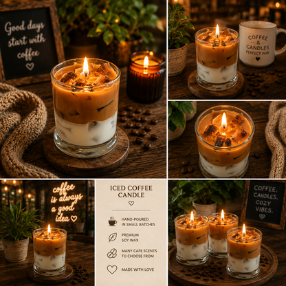 Cafe Iced Coffee Soy Candle