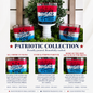 Patriotic Collection Candle Set | Hand-Poured Americana Candles