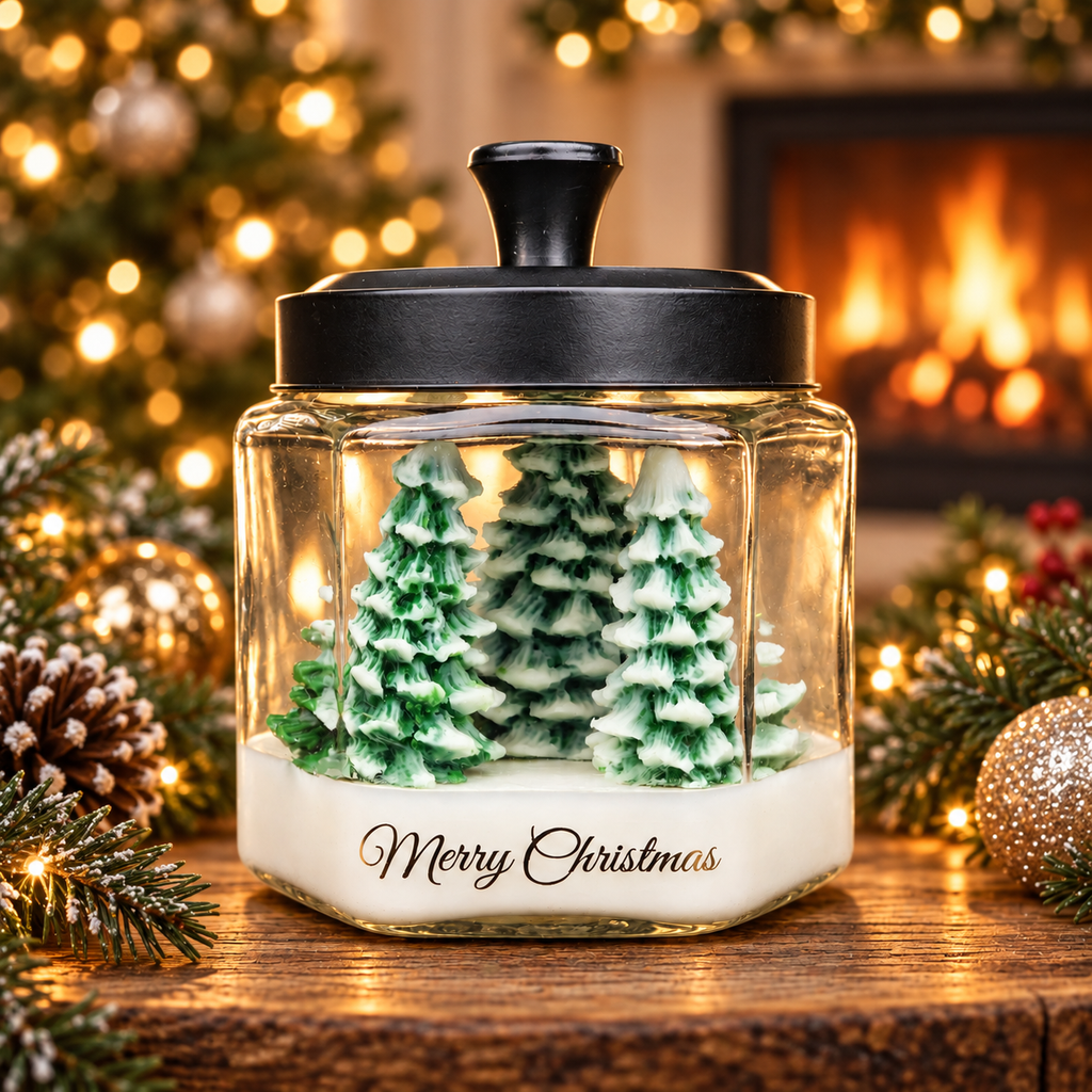 Christmas Trees Soy Candle