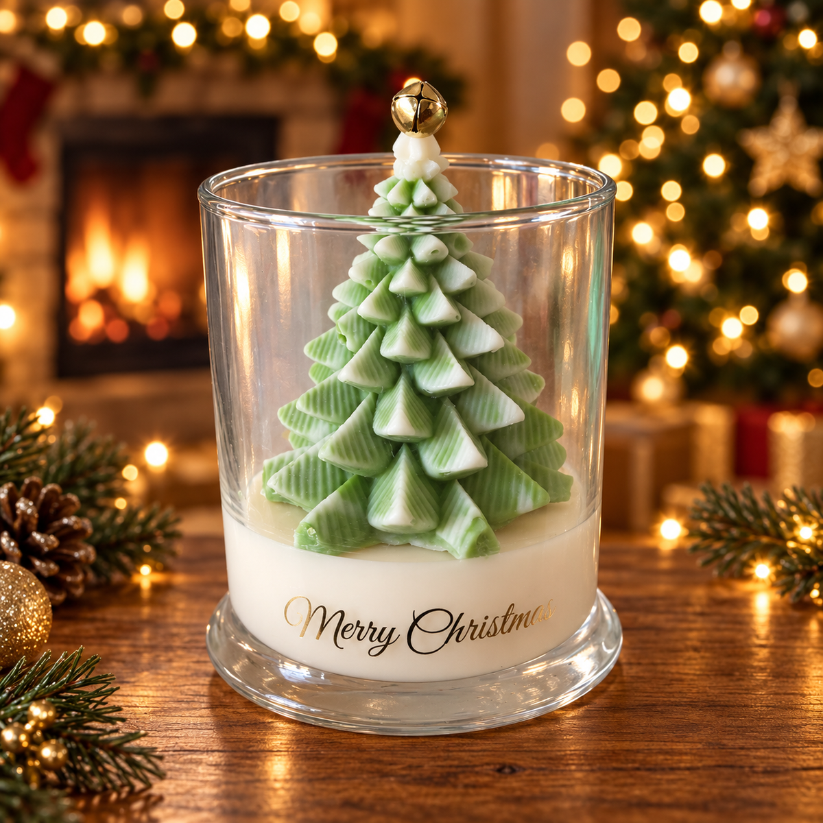 Christmas Tree Soy Candle