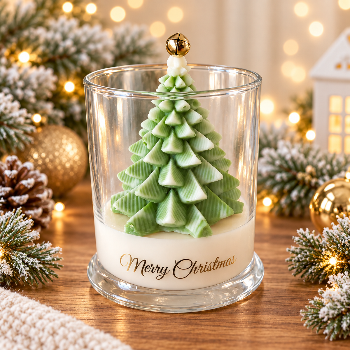 Christmas Tree Soy Candle