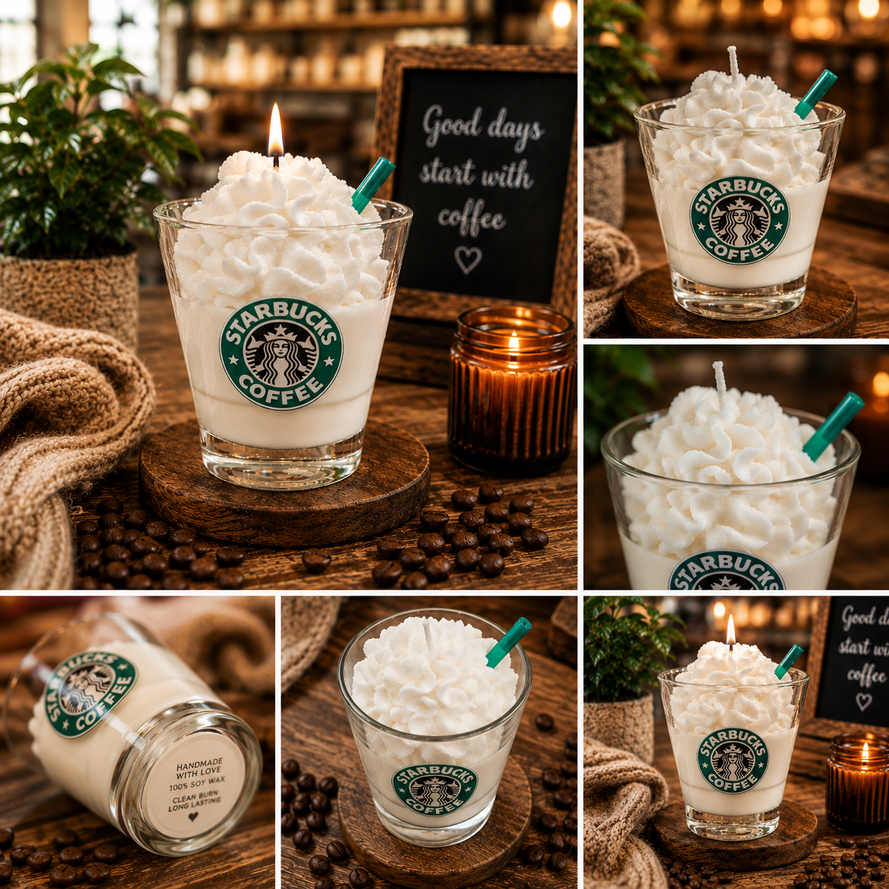 Vanilla Bean Frappuccino Soy Candle