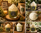 Cafe Matcha Latte Candle