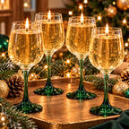 Holiday Champagne Scented Candle