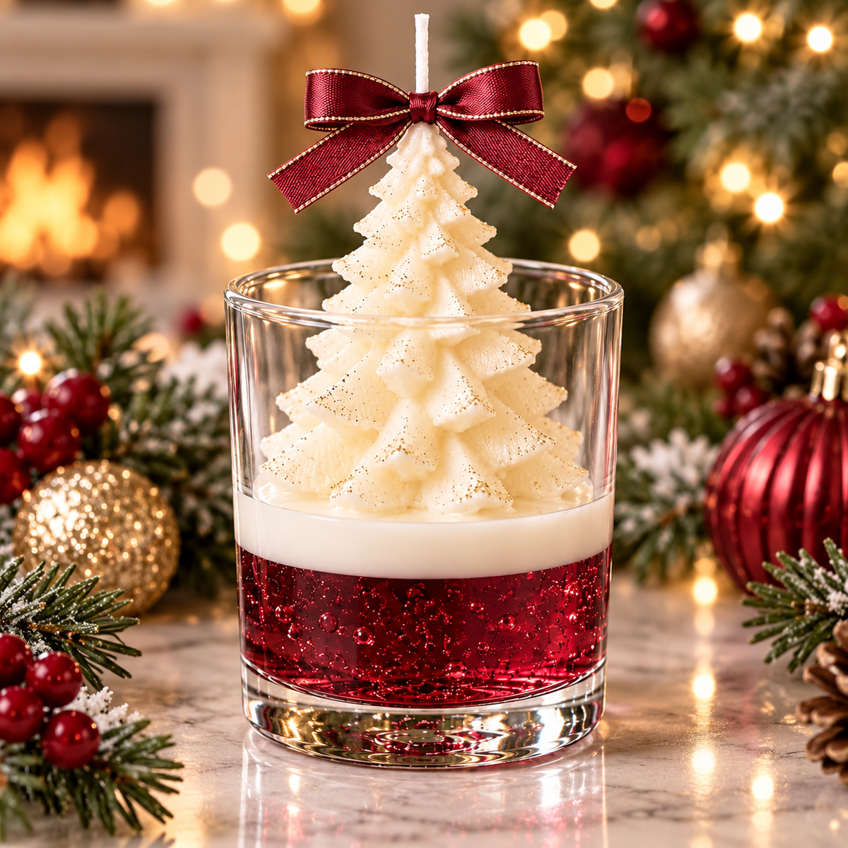 Christmas Tree Soy Candle