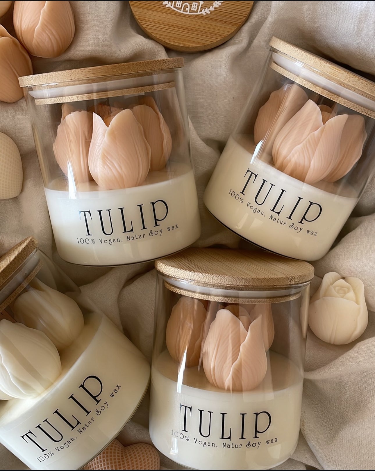 Tulip Bouquet Soy Candle