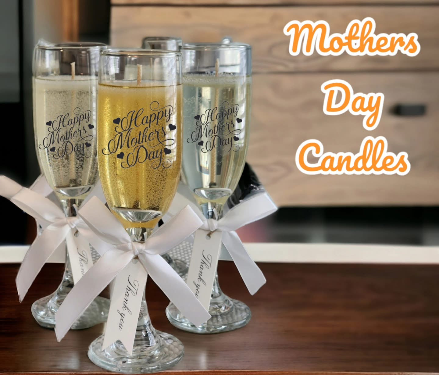 Champagne Candle