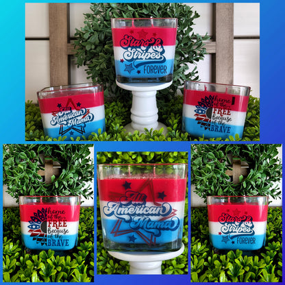 Patriotic Collection Candle Set | Hand-Poured Americana Candles