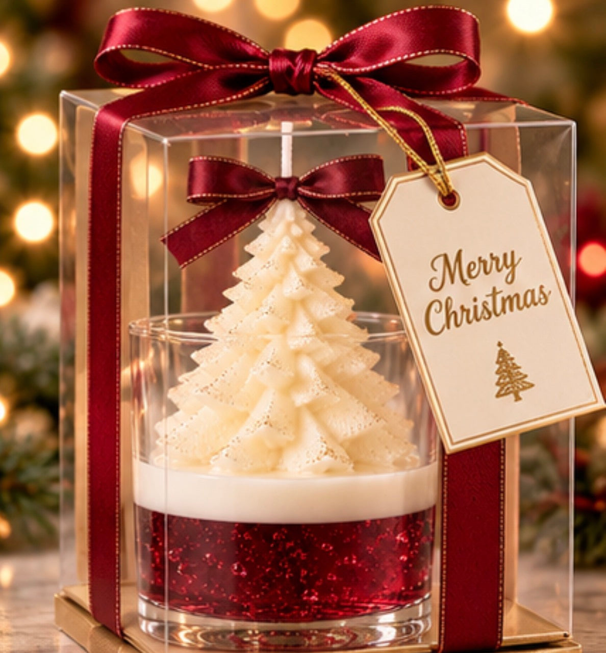 Christmas Tree Soy Candle
