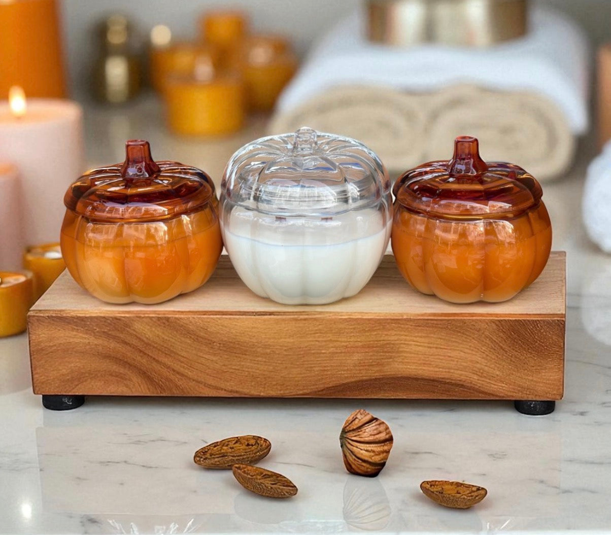 Pumpkin Jar Soy Wax Candle