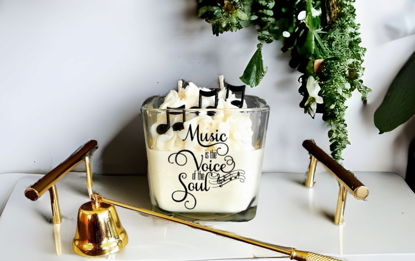 Music Lovers Soy Wax Candle In Giftbox
