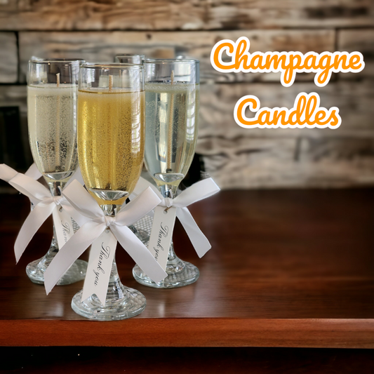 Champagne Candle