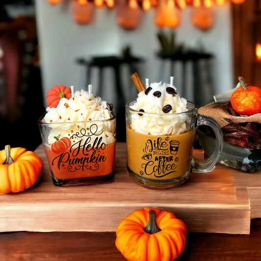 Hello Pumpkin Scented Soy Wax Candle