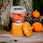 Pumpkin Wax Melts In Decorative Gumball Pumpkin Shaped Container