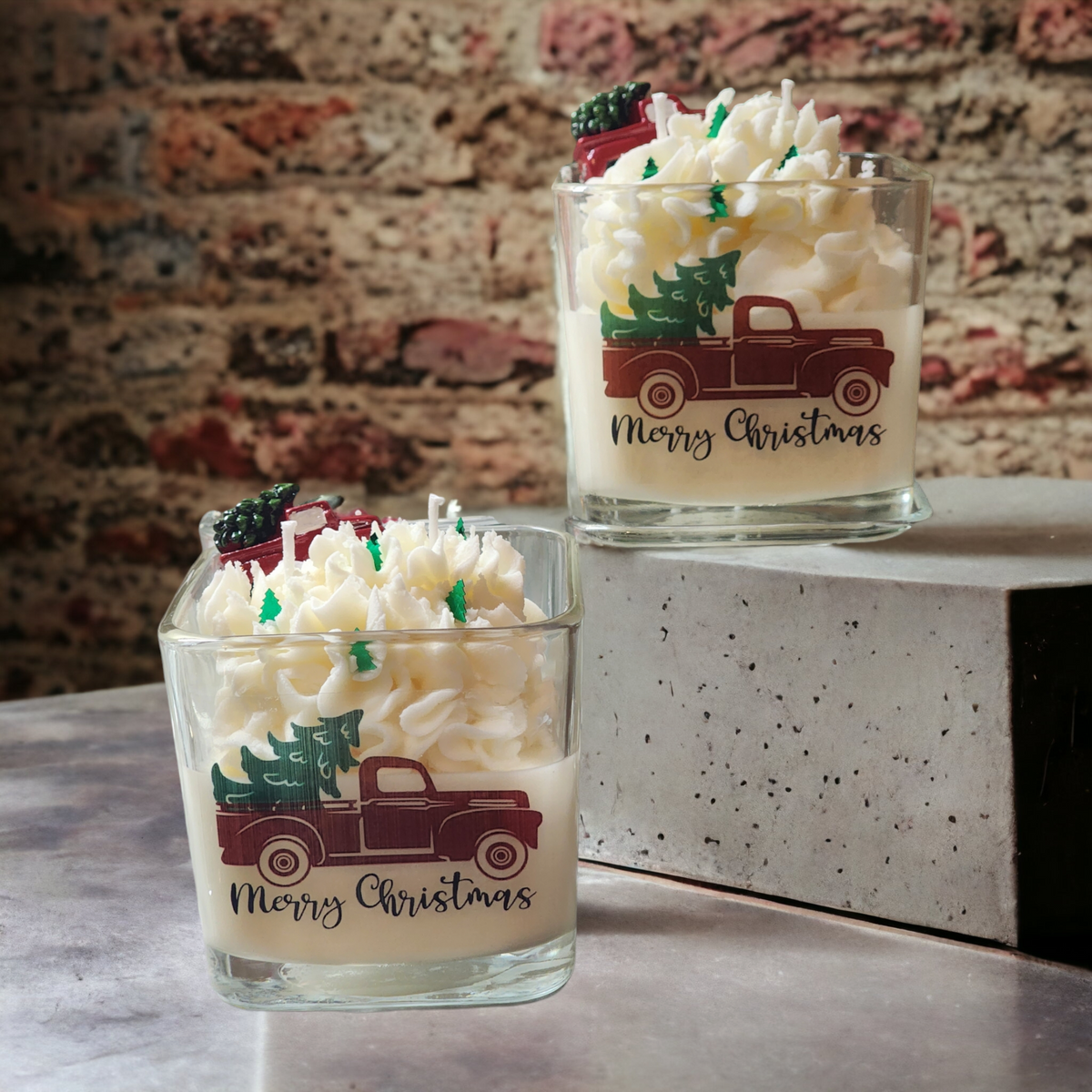 Holiday Truck Soy Wax Candle