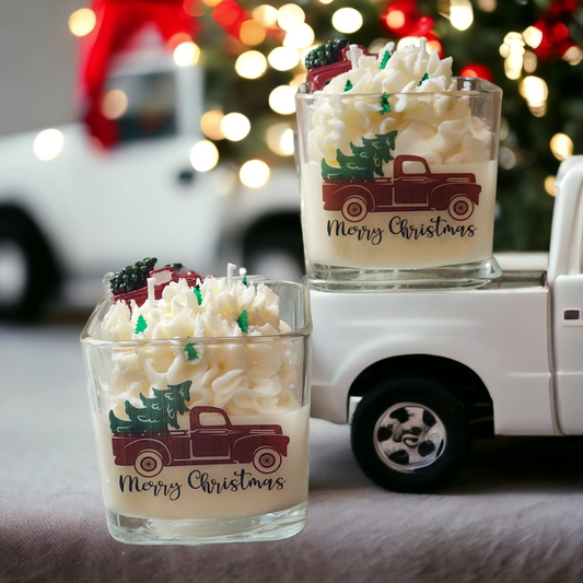 Holiday Truck Soy Wax Candle