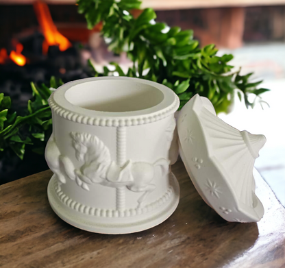 Carousel soy wax candle